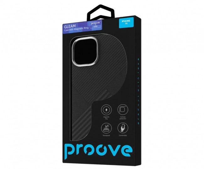 Чохол Proove Gleam Case with Magnetic Ring iPhone 14 (graphite)